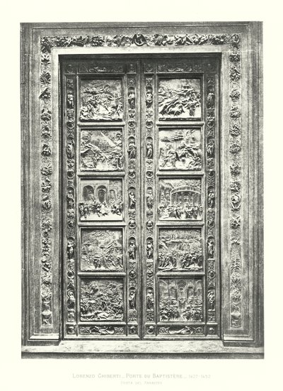 Lorenzo Ghiberti, Porta del Battistero da Italian School