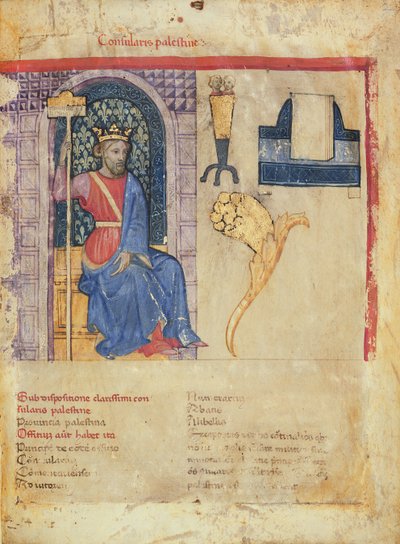 Consularis Palestine, dal Notitia Dignitatum da Italian School