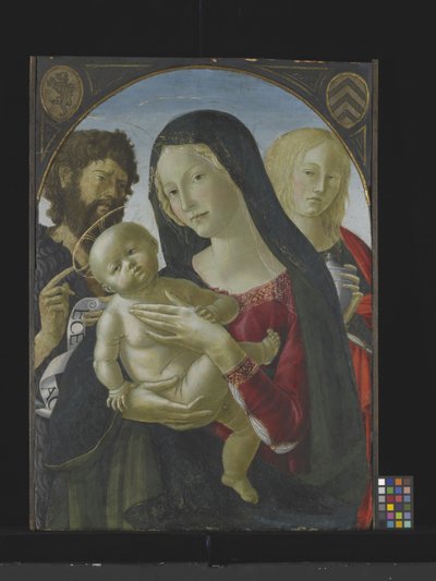 Madonna e Bambino con San Giovanni Battista e Santa Maria Maddalena da Italian School