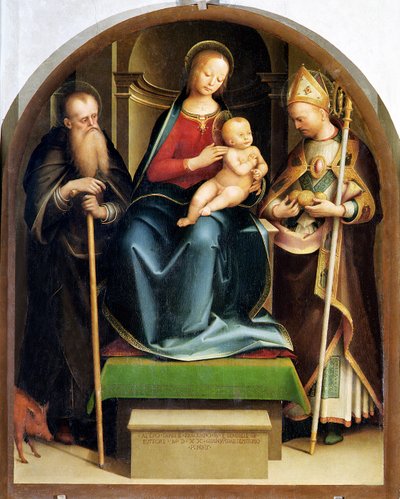 Madonna col Bambino con Sant