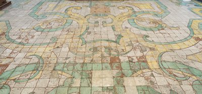 Pavimenti in maiolica da Italian School