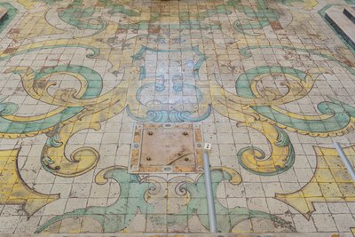 Pavimenti in maiolica da Italian School