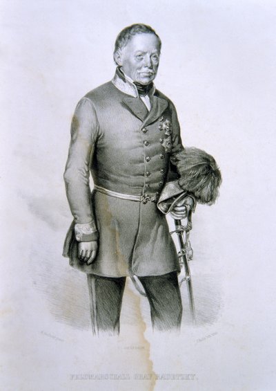 Maresciallo Radetzky Graff, illustrazione da La Storia d