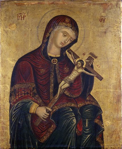 Maria con il Crocifisso da Italian School