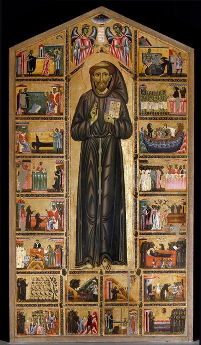 Maestro del San Francesco Bardi. Scuola fiorentina della prima metà del XIII secolo. Pala d