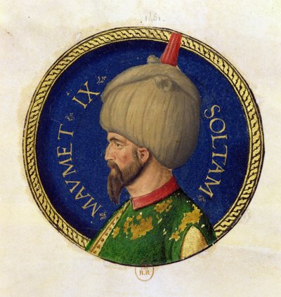Mehmed II (1432-81) detto Fatih, il Conquistatore da Italian School