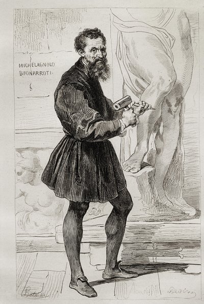 Michelangelo Buonarroti da Italian School