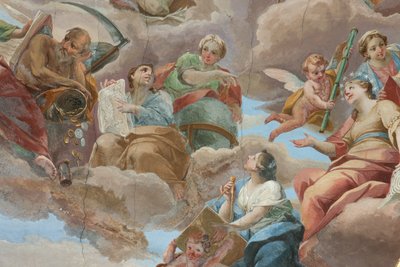 Milano, Chiesa di San Francesco da Paola, Sala degli Affreschi Palazzo da Italian School