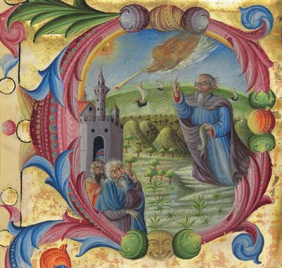 Mosè predica agli Israeliti, Siena, seconda metà del XV secolo da Italian School