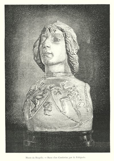 Museo del Bargello, Busto di un Condottiero, di A. Pollaiuolo da Italian School