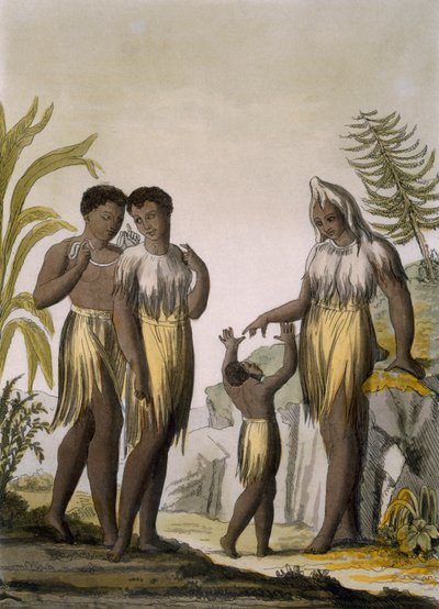 Indigeni di Cazegut, Africa occidentale, c.1820-30 da Italian School