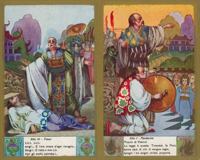 Una delle serie di illustrazioni dell