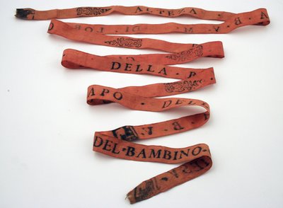 Nastro del pellegrino arancione da Italian School
