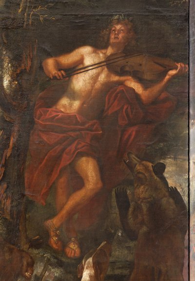 Orfeo che incanta gli animali con la musica, Mito di Orfeo da Italian School