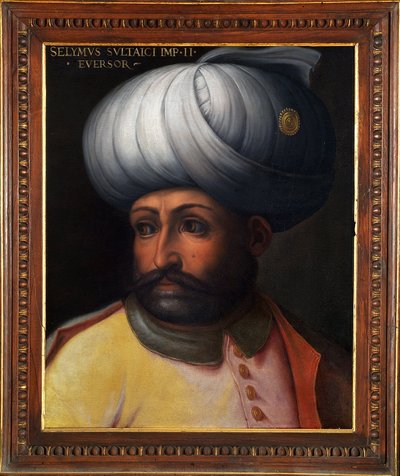 Impero Ottomano: ritratto del nono sultano ottomano Selim I il Terribile da Italian School