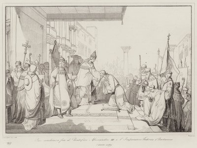 Pace conclusa tra il Pontefice Alessandro III e l