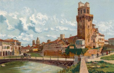 Padova / Padua: R Osservatorio Astronomico (chromolitho) da Italian School