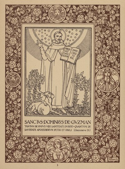 Pagina della brochure del San Domenico Palace Hotel, Taormina (litografia) da Italian School