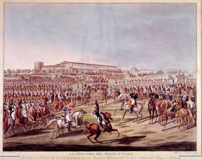 Parata della cavalleria italiana del Regno d