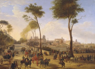Passeggiata al Pincio da Italian School