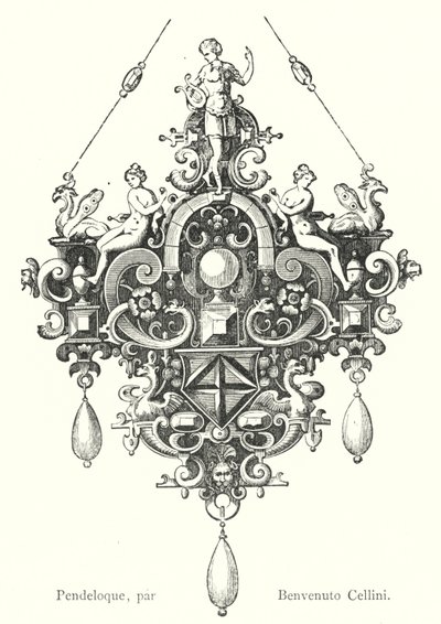 Pendaglio, di Benvenuto Cellini da Italian School