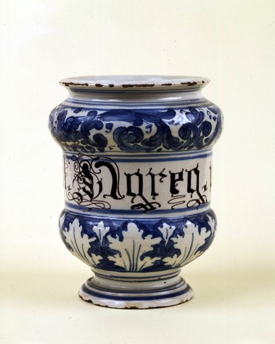 Vaso da farmacia: albarella. Museo della Scienza e della Tecnologia, Milano da Italian School