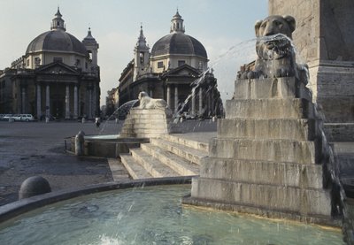 Piazza del Popolo da Italian School