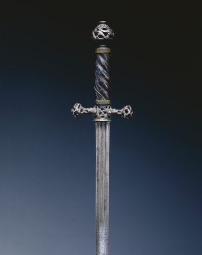 Spada da cuscino, c.1650 da Italian School