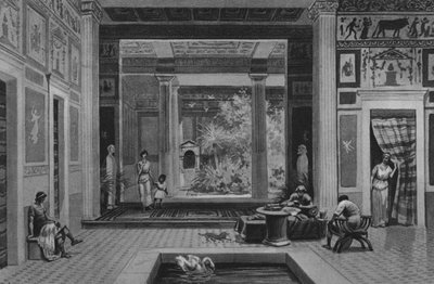 Pompei: Casa del Poeta Tragico da Italian School