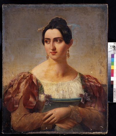 Ritratto di donna da Italian School