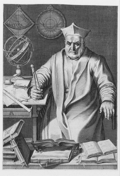 Ritratto del cardinale Christopher Clavius da Italian School