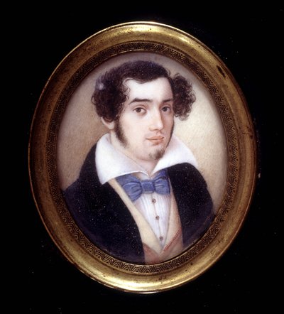 Ritratto di Ciro Menotti (1798 - 1831). Museo del Risorgimento. Milano da Italian School