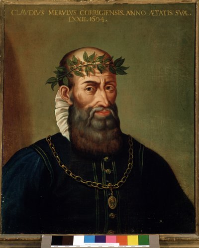 Ritratto di Claudio Merulo, compositore italiano da Italian School