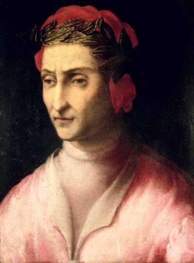 Ritratto di Dante Alighieri (1265-1321) da Italian School