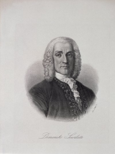 Ritratto di Domenico Scarlatti da Italian School