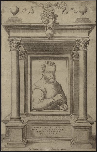 Ritratto di Giacomo Barozzi da Vignola da Italian School