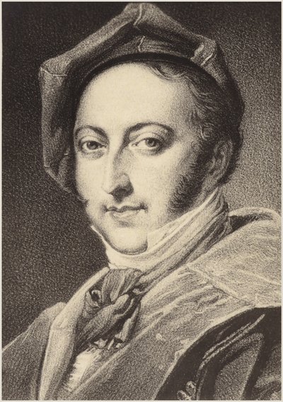 Ritratto di Gioachino Rossini da Italian School
