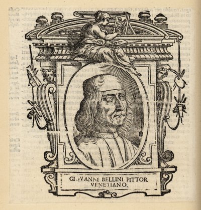 Ritratto di Giovanni Bellini, pittore rinascimentale italiano di Venezia, circa 1430-1516 da Italian School