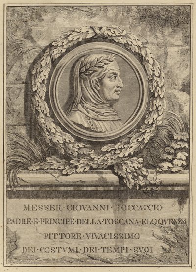 Ritratto di Giovanni Boccaccio da Italian School