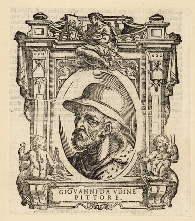 Ritratto di Giovanni Nanni, pittore e architetto italiano nato a Udine da Italian School