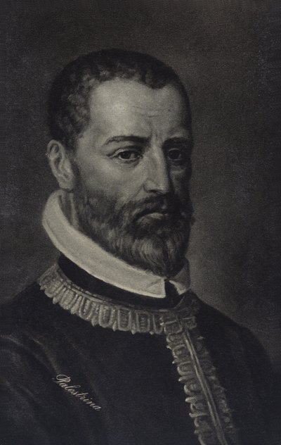 Ritratto di Giovanni Pierluigi da Palestrina da Italian School