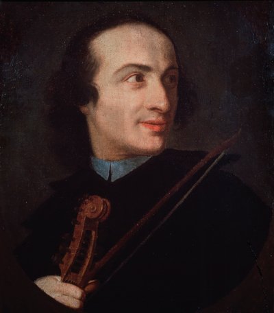 Ritratto del violinista e compositore italiano Giuseppe Tartini (1692-1770) da Italian School