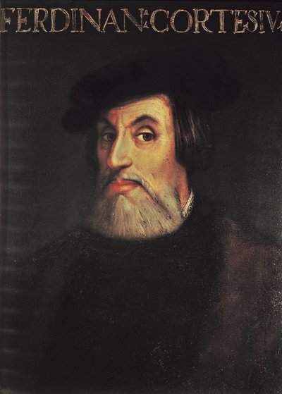 Ritratto di Hernando Cortes (1485-1547) da Italian School