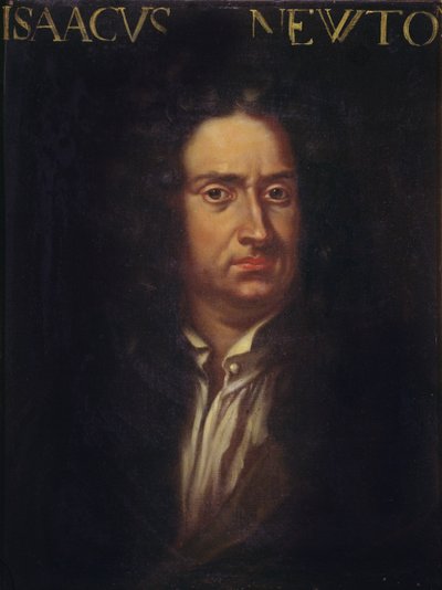 Ritratto di Isaac Newton (1642-1727) da Italian School