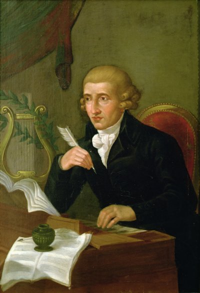 Ritratto di Joseph Haydn da Italian School