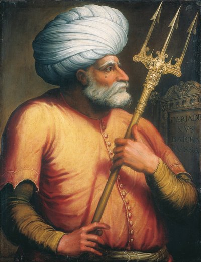 Ritratto di Khair ed-Din, c.1550 da Italian School