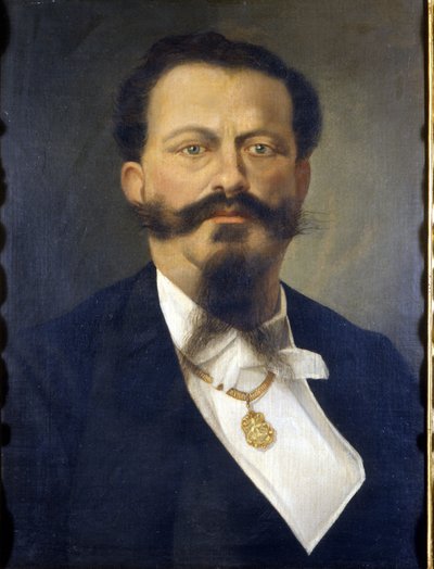 Ritratto del Re Vittorio Emanuele II (1820 - 1878). Dipinto. XIX secolo. Museo del Risorgimento, Milano da Italian School