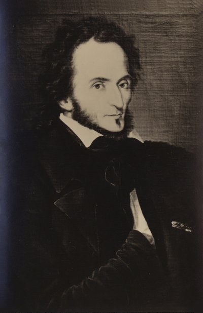 Ritratto di Niccolò Paganini da Italian School