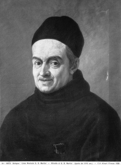 Ritratto di Padre Martini, c.1765 da Italian School