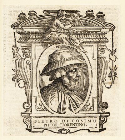 Ritratto di Piero di Cosimo, noto anche come Piero di Lorenzo, pittore italiano del Rinascimento di Firenze da Italian School